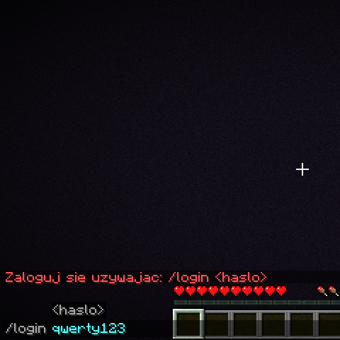 wygląd systemu logowania w grze - obrazek z logowaniem